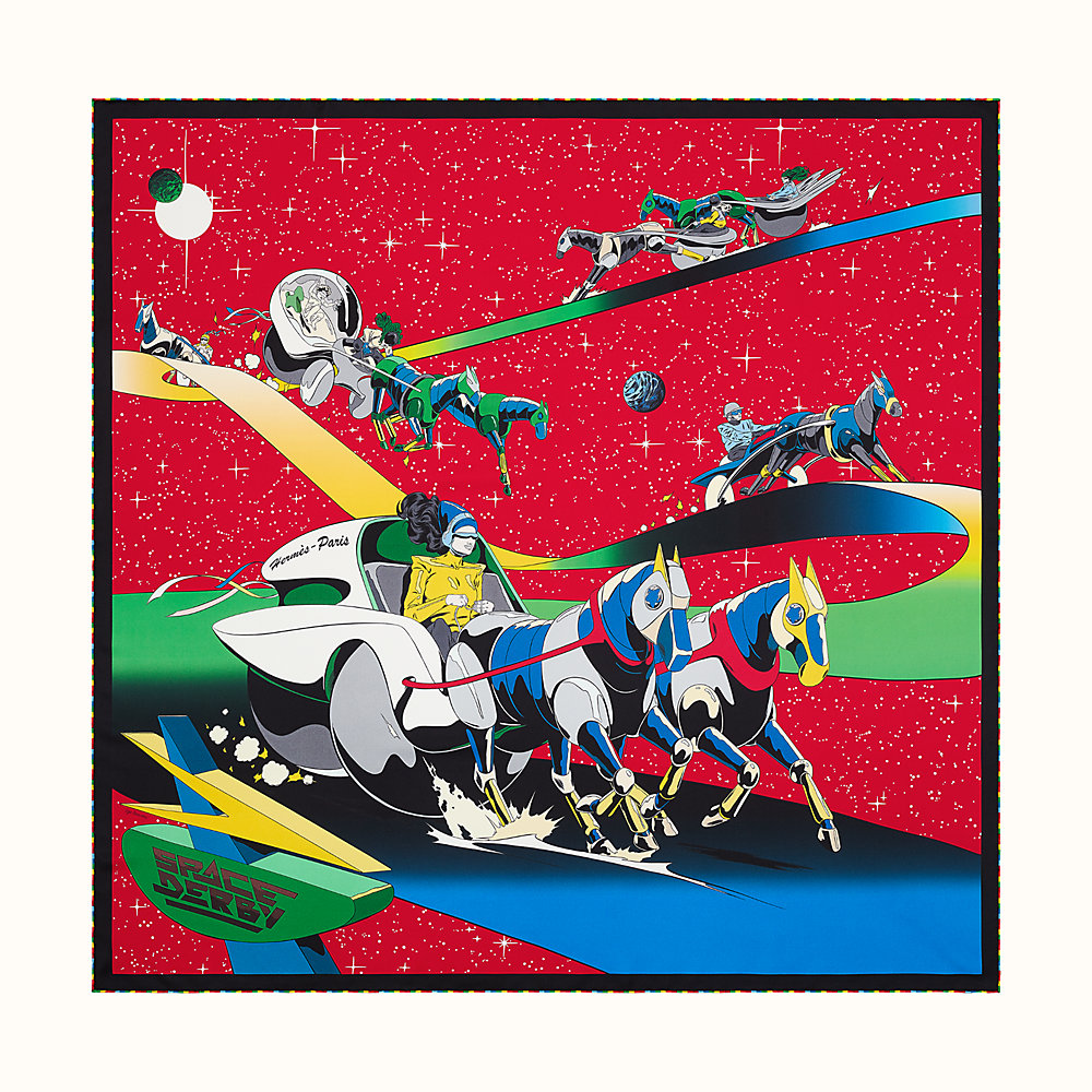 Carré 90 Space Derby Hermès France